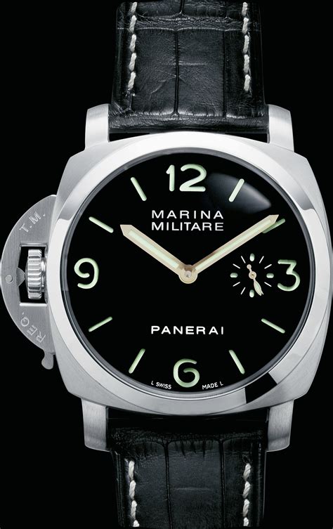 Marina Militare Luminor homage 47mm manual wind 6497 full.